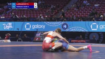 65 kg 1/4 Final - Reese Hope Larramendy, United States vs Nicoll Dayanna Parrado Osorio, Colombia