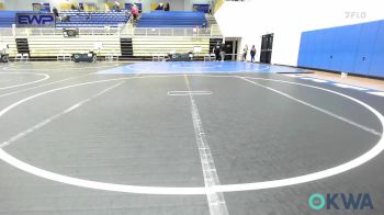 61 lbs Quarterfinal - Klyde Vaughan, Team Guthrie Wrestling vs Hudson Riley, Redskins Wrestling Club