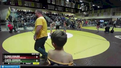 58/63 1st Place Match - Flores Esquire, Socal Grappling Wrestling Club vs Curtis Johnson, Fallbrook Wrestling Club