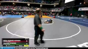 5A - 165 lbs Quarterfinal - Sofia Vazquez Acevedo, Leander Glenn vs Shamiah McNezer, El Paso Chapin