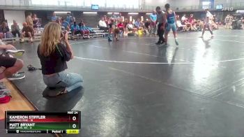 132 lbs Round 5 (6 Team) - Matt Bryant, Next Level WC vs Kameron Stiffler, Assassins Pink