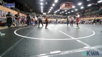 Semifinal - Jase Ramirez, Plainview Youth Wrestling Club vs Jayzen Spotwood, Del City Little League