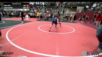 90 lbs 5th Place - Mac Still, Sperry Wrestling Club vs Cash Bayer, Broken Arrow Wrestling Club