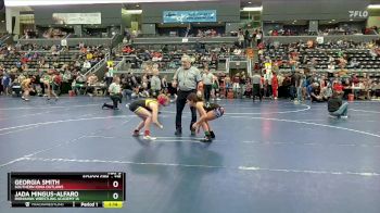 115 lbs Cons. Round 2 - Georgia Smith, Southern Iowa Outlaws vs Jada Mingus-Alfaro, Ironhawk Wrestling Academy IA