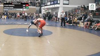 133 lbs Round Of 32 - Tyler Ferrara, Cornell vs Colton Wade, Clarion
