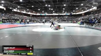 126 lbs Cons. Round 2 - Evan Garcia, Churchill County vs Moses Kelley, Nampa