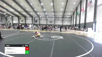 109 lbs 3rd Place - Cody Walker, Inland Northwest Training Center vs James Marshall, Lewis Academy