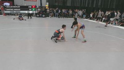 106 lbs Cons. Semis - Santino Andujo, Valiant College Prep vs Declan Mohler, 3F Wrestling