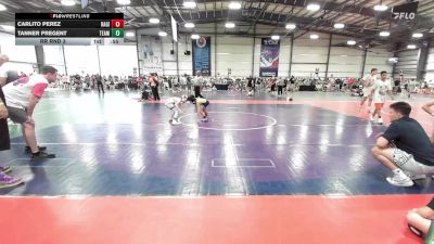 60 lbs Rr Rnd 3 - Carlito Perez, Ragin Raisins Concord ES vs Tanner Pregent, Team RJN