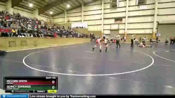 120 lbs Cons. Round 3 - Quincy Edmunds, Cedar Valley vs McCord Smith, Uintah