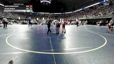 120 lbs Consy 1 - Sean Klimkowski, Marion Center vs Blake Noblit, Southern Columbia