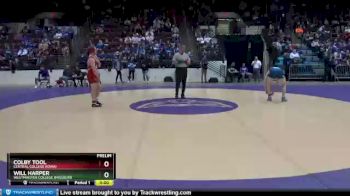 165 lbs Prelim - Will Harper, Westminster College (Missouri) vs Colby Tool, Central College (Iowa)