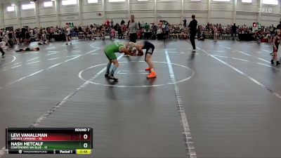 80 lbs Round 7 (8 Team) - Levi Vanallman, Upstate Uprising vs Nash Metcalf, Contenders WA Blue