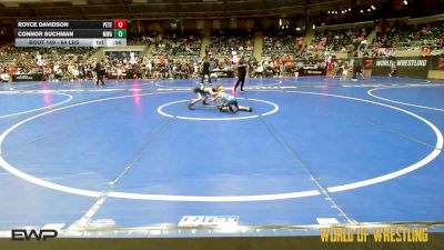 64 lbs Consi Of 8 #2 - Royce Davidson, Peterson Grapplers vs Connor Suchman, Moen Wrestling Academy