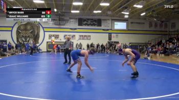175 lbs Semifinal - Bryce Bass, Dike-New Hartford vs Isaac Williams, Nevada