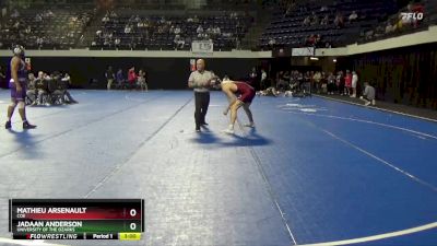 197 lbs Champ. Round 1 - Mathieu Arsenault, Coe vs Jadaan Anderson, University Of The Ozarks
