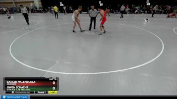 144 lbs Cons. Round 2 - Owen Schacht, X-Factor Elite Wrestling vs Carlos Valenzuela, Colorado