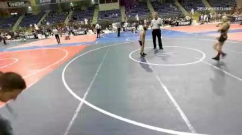 70 lbs Rr Rnd 5 - Canon Horner, Natrona Colts vs Grady Coles, Gorilla WC