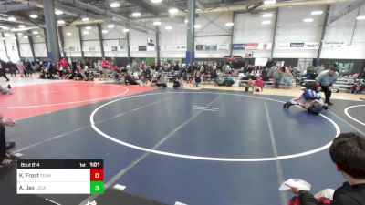 95 lbs Quarterfinal - Kellen Frost, Team Aggression vs Asher Jex, Legacy Elite