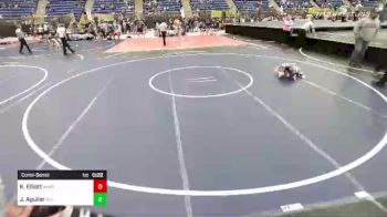 58 lbs Consolation - Krew Elliott, Windy City Wrestlers vs Jordan Aguilar, All-Phase