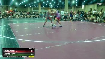 140 lbs Round 3 (8 Team) - Hayden Hutt, Moyer Elite vs Drake Wood, Alabama Elite Black