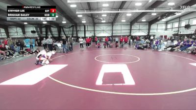 144 lbs Round 4 (8 Team) - Stryker Lee, North Sanpete vs Brigham Bailey, North Summit