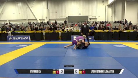 ITAY MESIKA vs JACOB STEVENS LEMASTER 2025 World IBJJF Jiu-Jitsu No-Gi Championship