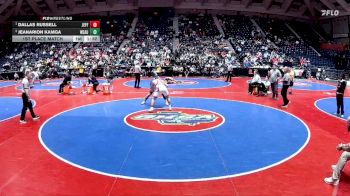 157-3A 1st Place Match - Dallas Russell, Jefferson vs Jeanarion Kamga, Westside, Augusta