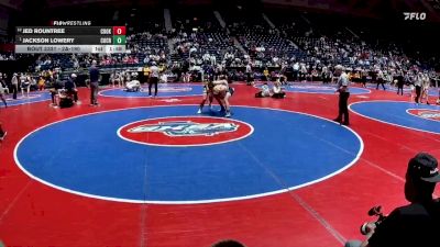 2A-190 lbs Semifinal - Jackson Lowery, Coahulla Creek vs Jed Rountree, Cook