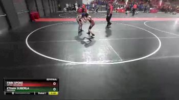 85 lbs Semifinal - Ethan Suberla, Nekoosa vs Finn Spoke, WYSO- Waterloo