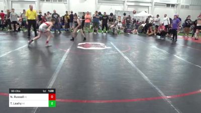 90-C lbs Round 4 - Nick Russell, IN vs THomas Leahy, MI