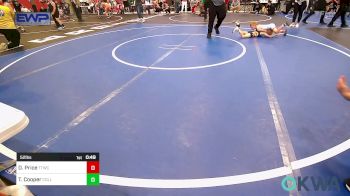 52 lbs Final - Drew Price, Team Tulsa Wrestling Club vs Tripp Cooper, Collinsville Cardinal Youth Wrestling