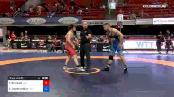 82 lbs Consi Of 8 #2 - Tommy Brackett, Wave Wrestling vs Vladyslav Dombrovskiy, Army (WCAP)