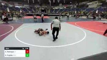 95 lbs Round Of 16 - Andrew Pedregon, Jr. Trojans vs Raidyn Pugsley, Southern Idaho WC