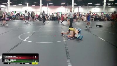 76 lbs Cons. Semi - Logan Rang, Mayfield Mat Academy vs Ryan Azzari, Centurion