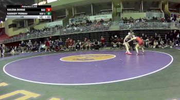 105 lbs Round 2 (3 Team) - Kalena Borge, Manhattan HS vs Kassidy Fernau, Norfolk