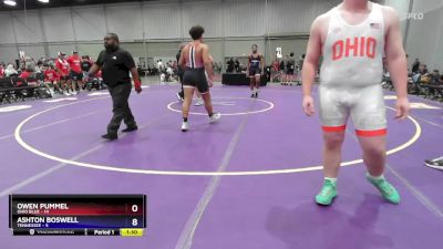 285 lbs Placement Matches (8 Team) - Alexander Griffith, Ohio Blue vs Yamil Rashid, Tennessee