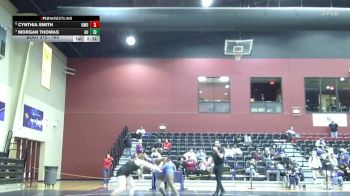 180 lbs Cons. Round 3 - Morgan Thomas, Allen vs Cynthia Smith, Mount Olive