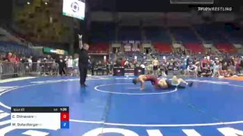 120 lbs Round Of 128 - Cameron Chinavare, Michigan vs Mason Gutenberger, Montana