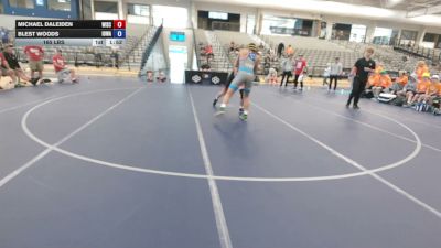 165 lbs Michael Daleiden, Wisconsin vs Blest Woods, Iowa