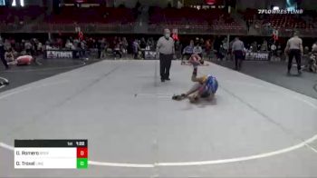 86 lbs Quarterfinal - Daniel Ryker Romero, Bear Cave vs Drake Troxel, Lincoln Jr Hawks