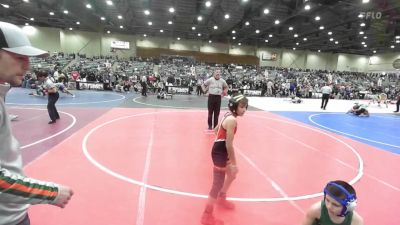 69 lbs Consi Of 8 #2 - Julvian Espino, Oakdale WC vs Ryder Greer, Fallon Outlaws WC