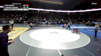 I-170 lbs Champ. Round 1 - Ben Gombos, Frontier vs Connor Justesen, Tottenville