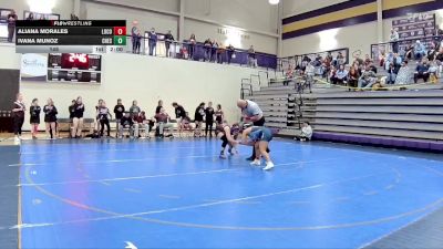 145 lbs 2nd Wrestleback (8 Team) - Aliana Morales, Long County vs Ivana Munoz, Chestatee