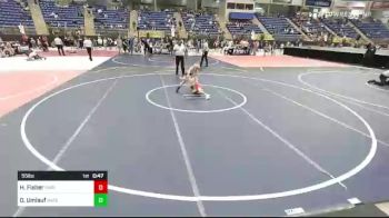 55 lbs Semifinal - Herra (GG) Fisher, Empire WC vs Oliver Umlauf, Watertown Arrows