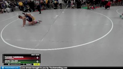 155 lbs Champ. Round 1 - Keon Callies, MN Elite Wrestling Club vs Tucker Tjeerdsma, South Dakota