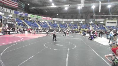 43 lbs Consi Of 4 - Luis Lopez, Maverick Elite vs Carson Dick, Team Grand Valley Elite