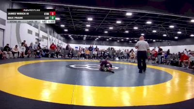 75 lbs Quarterfinals (8 Team) - Max Frank, Lake Wrestling Club vs James Wirick III, Team Atomic