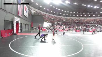 112 lbs Cons. Round 4 - Amiyah Vasquez, Hartford vs Mariah Behrmann, Kewaunee