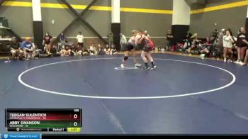 190 lbs Round 2 (3 Team) - Abby Swanson, Wisconsin vs Teegan Sulentich, Potentially Dangerous